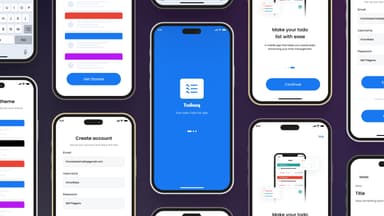 Toodiq — Task Management App | UI/UX Design
